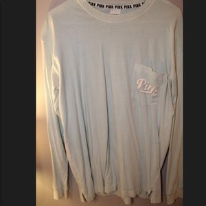Victoria’s Secret pink T-shirt
